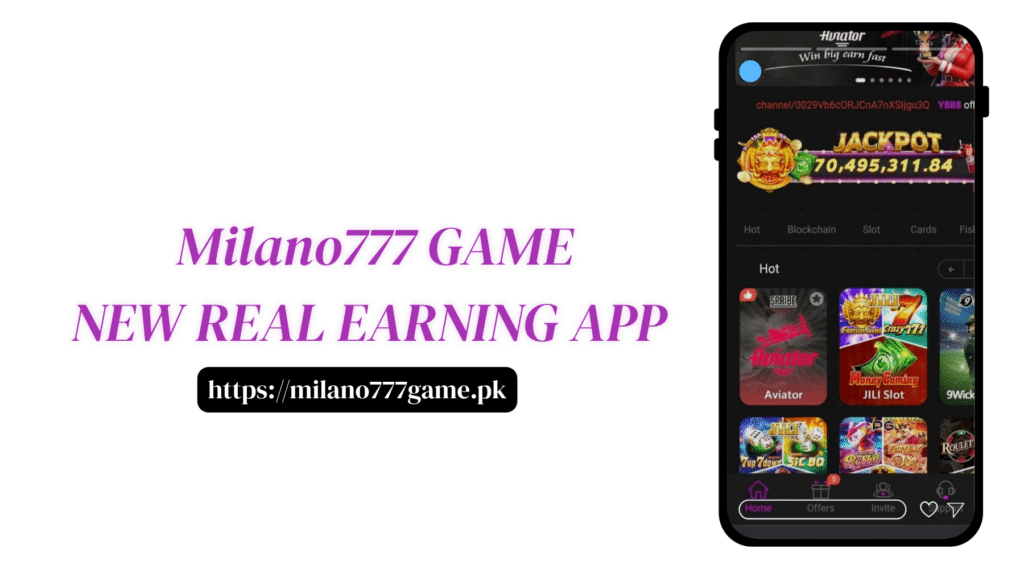 Milano777 Game interface screenshot