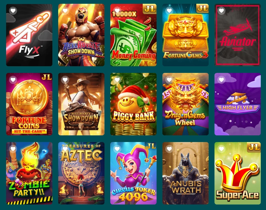list of games