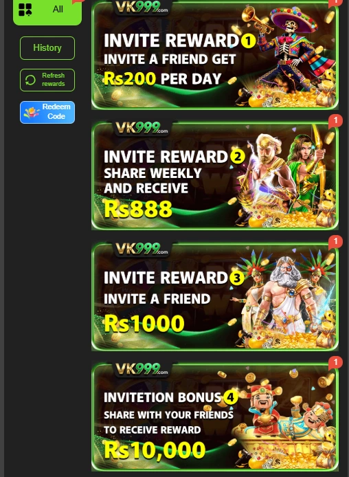 VK999 Game rewards image