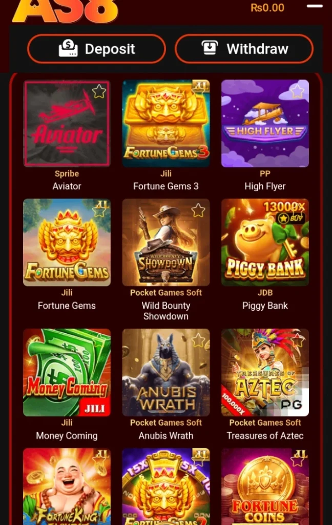 list of games