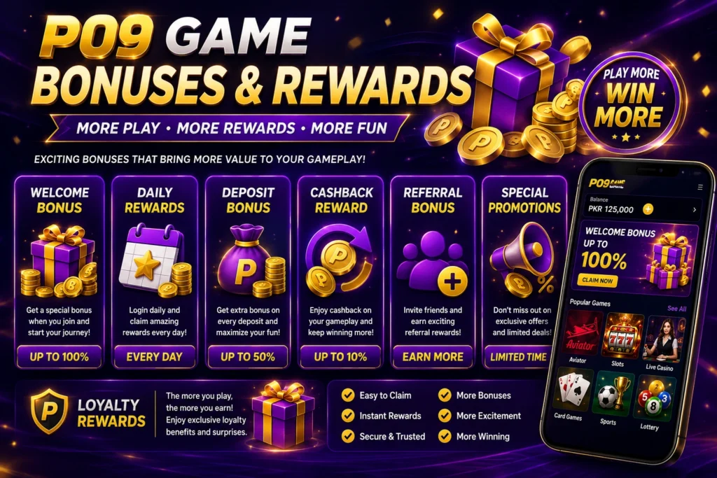 P09 Game Bonuses and rewards image