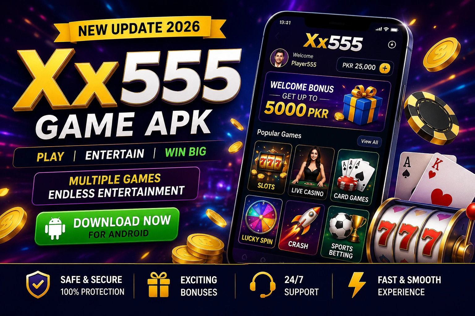 Xx555 Interface banner image