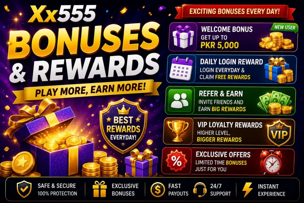 Xx555 Rewards image