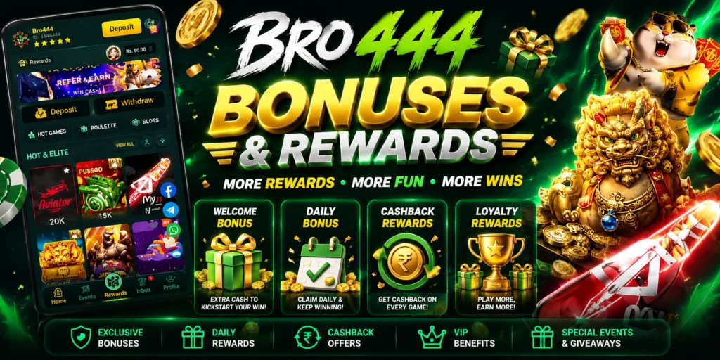 Bro444 Rewards banner image