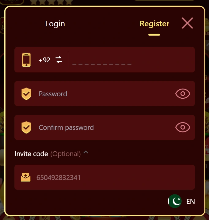 ISB19 Game register section image