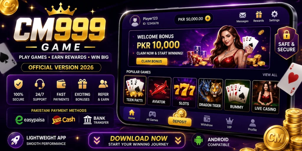 CM999 Game interface banner