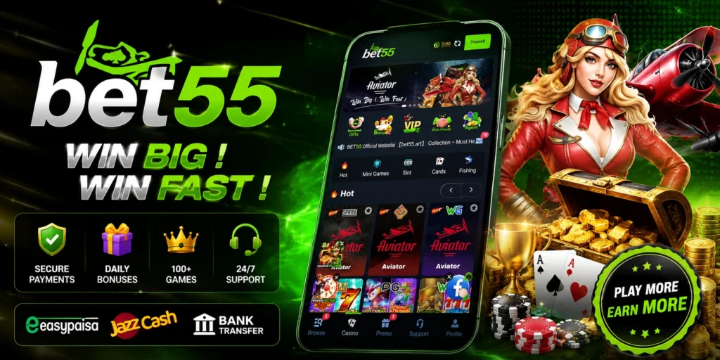 BET55 Game Banner image